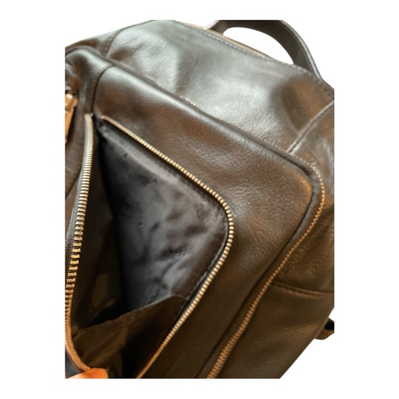 Gianni Conti Genuine Leather Backpack - Picture 2 of 7